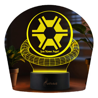 Luminária Led 3d De Mesa - Agronomia Premium - Personalizada Luminária Led 3d De Mesa - Agronomia Premium - Personalizada