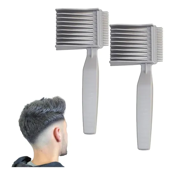 Peine Degradado Delineador Corta Pelo 12mm Para Barberia