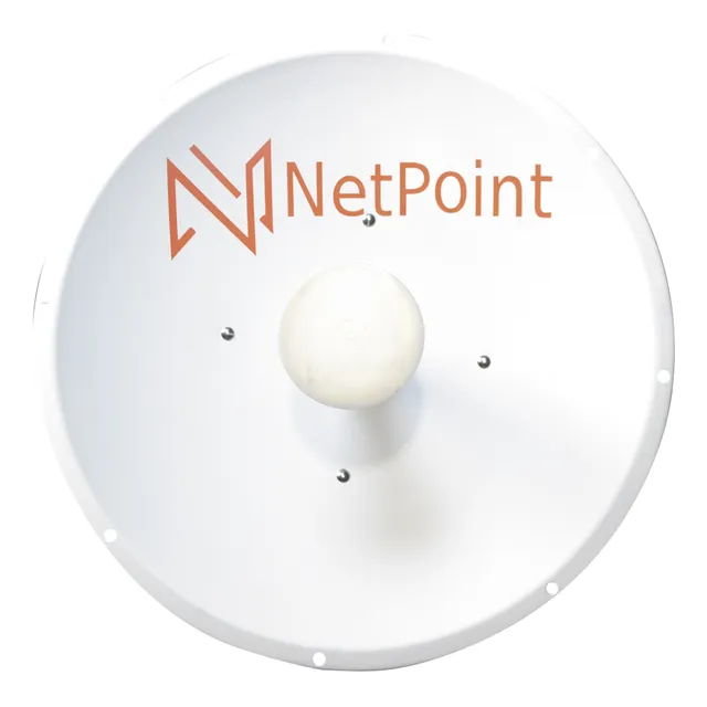 Antena Direccional De 3 Ft, 4.9-6.4 Ghz, Ganancia 34 Dbi
