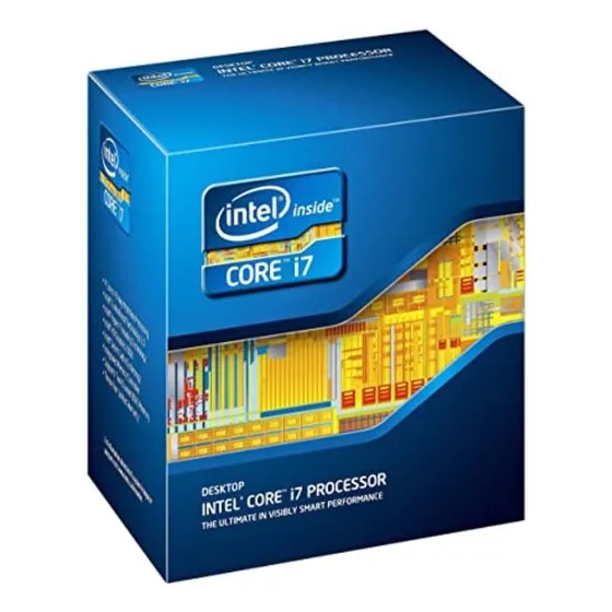 Processador gamer Intel Core i7-2600 BX80623I72600 de 4 núcleos e 3.8GHz de frequência com gráfica integrada