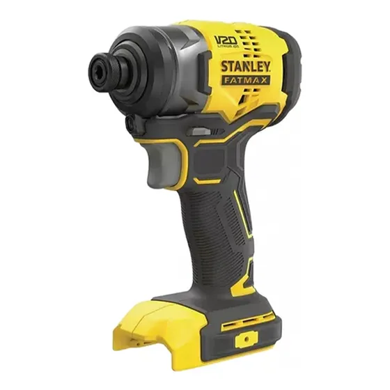 Parafusadeira de Impacto Stanley Modelo SBI810B Brushless à Bateria Sem Carregador 20V