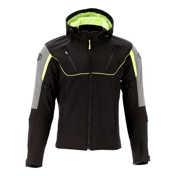 Campera Joe Rocket  Softshell Meteor Fluo C/protecciones