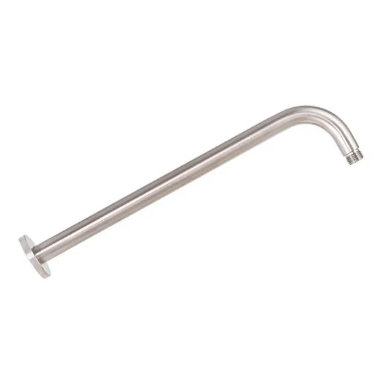 Tubo Ducha Regadera Quality Metal Satinado 40cm Gtia 10 Años