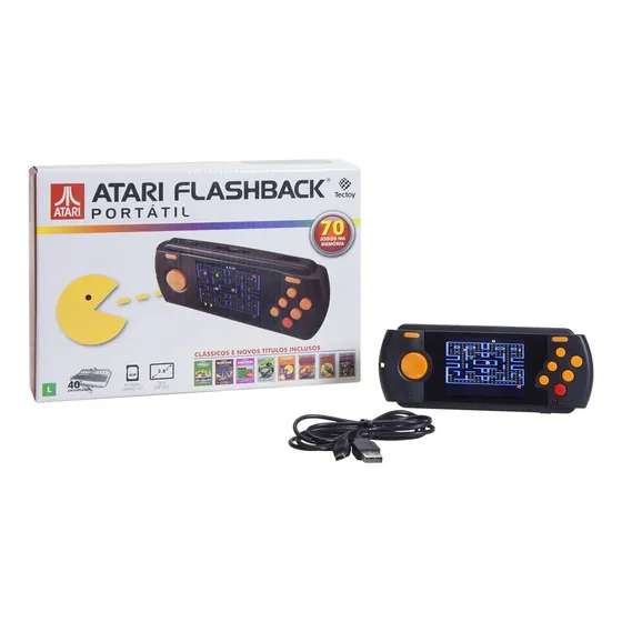 Atari Flashback Portátil - Tectoy - 70 Jogos