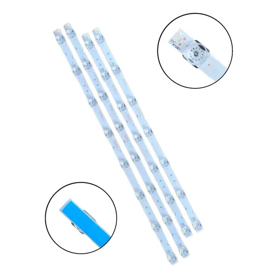 Kit Barramento Led Compativel Com Semp Toshiba TCL 55p65us 55p65 55p8m 55hr330m07b2