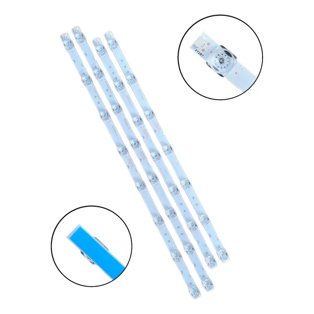 Kit Barramento Led Compativel Com Semp Toshiba Tcl 55p65us 55p65 55p8m 55hr330m07b2