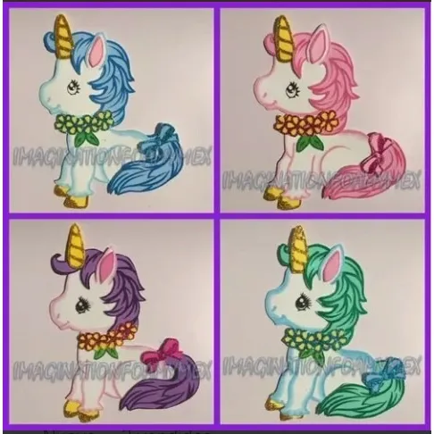 Unicornios Foami Niñas Baby Shower Centro De Mesa