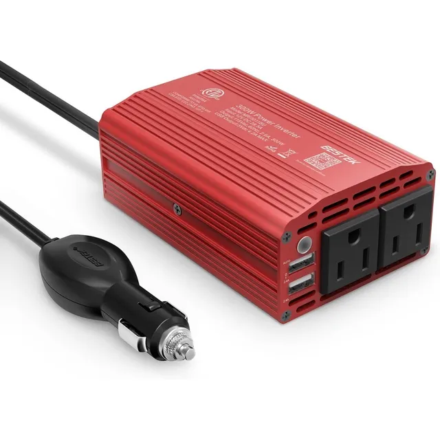 Inversor De Alta Potencia Bestek Para Coche De 300 W