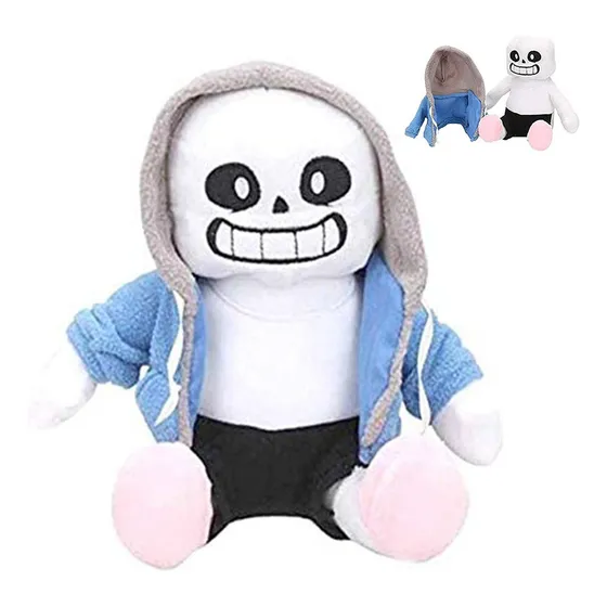 Presente De Boneco Almofada Undertale Sans Sans Skeleton