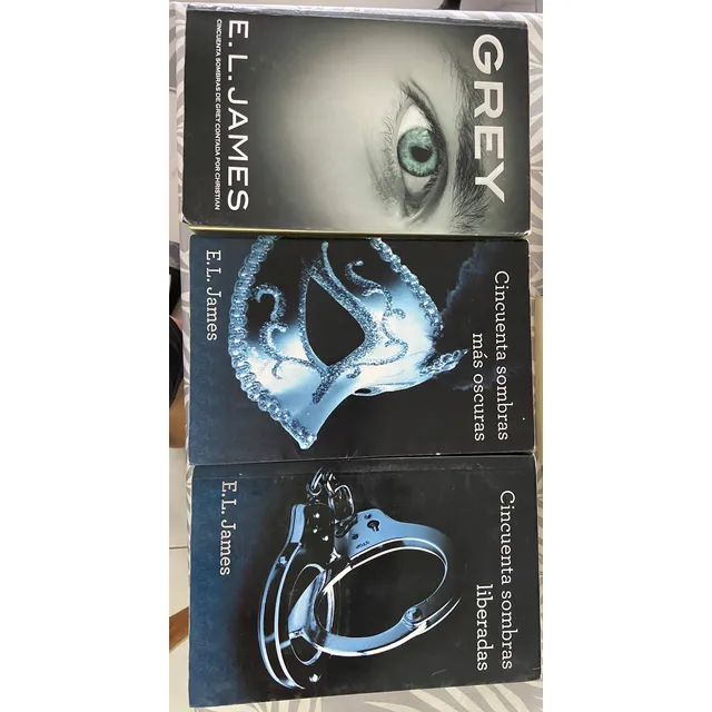 Libros 50 Sombras Volumen 1 , 2 Y 3 Los 3 Libros! Impecables