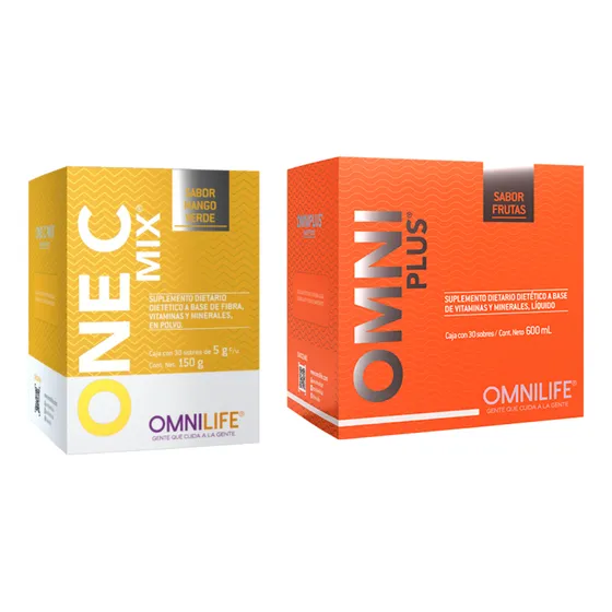 Pack Omniplus + One C Mix Multivitaminicos Sistema Inmune