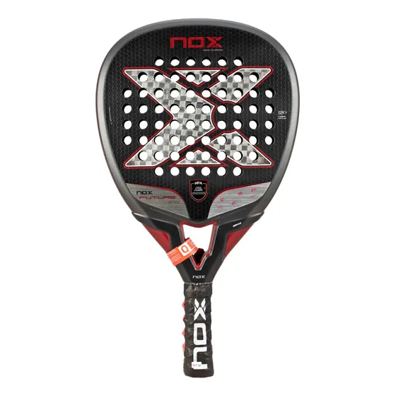 Paleta Nox Future Attack 12k 2025 + Funda + Regalo - Paseo - Rojo