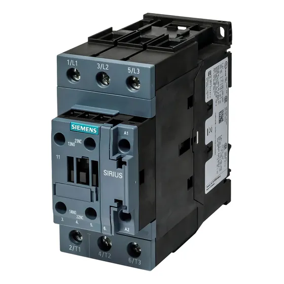 Contactor 40 A Bob 220vac S2 C-1na-1nc Siemens 3rt2035-1an20