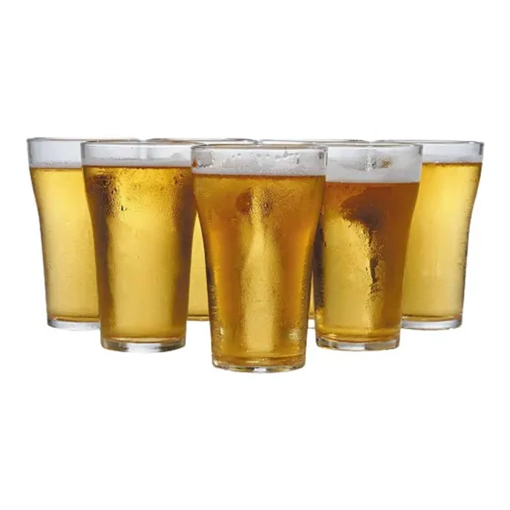 Copo Cerveja Boteco 200ml - Kit 24 Unidades Cor Transparente