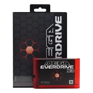 Flashcard Mega Everdrive X3 Mega Drive, Krikzz Original Flashcard Mega Everdrive X3 Mega Drive, Krikzz Original