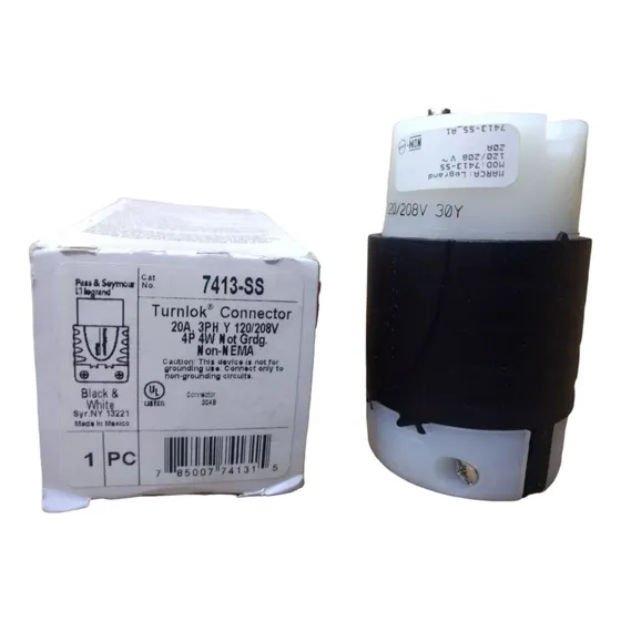 Toma Colgante Legrand 7413-ss, 20a, 3 Fases + Neutro.