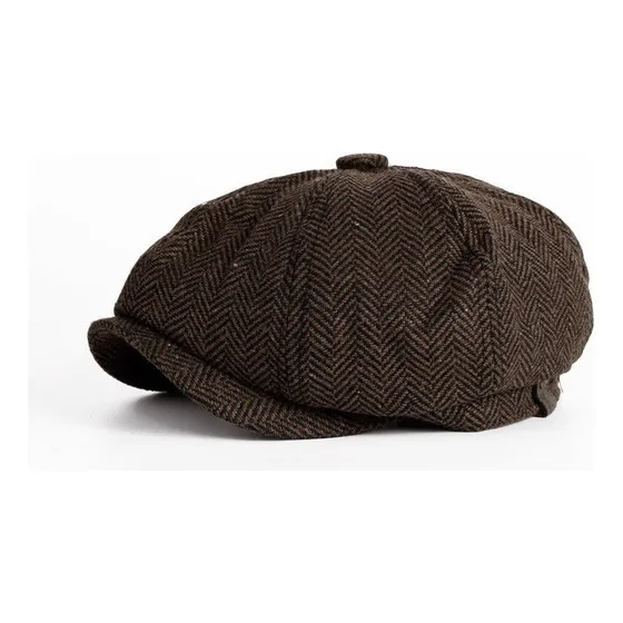 Un Sombrero Masculino Boina Peaky Blinders Shelby Inglesa .