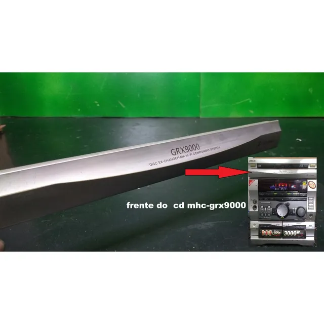 Frentinha C D Sony Mhcgrx9000 Mhc Grx9000 Hcd Grx9000 