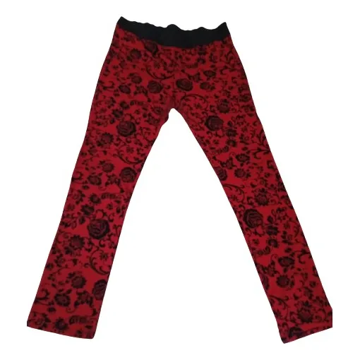 Leggins Licra Dama Adolescente Talla M Floreado