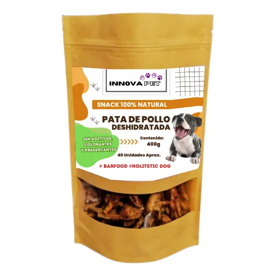 Snack Deshidratado De Pata De Pollo 400g