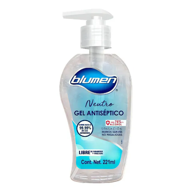 Gel Antibacterial Blumen Neutro 221ml