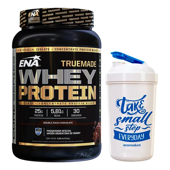 True Made Whey Protein 2 Lb Ena + Vaso Isolate Concentrate