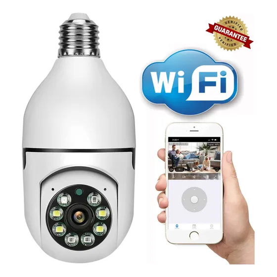 Cámara Wifi Visión Panorámica Tiempo Real Para El Teléfono
