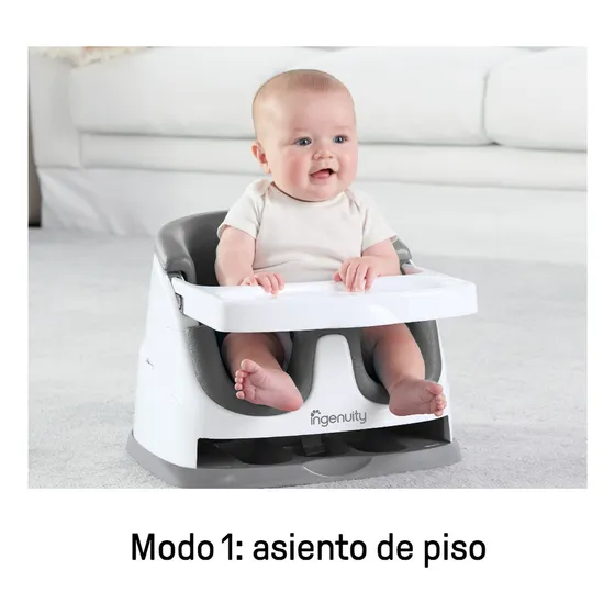 Asiento Para Bebé Baby Base 2-in-1 Ingenuity Gris
