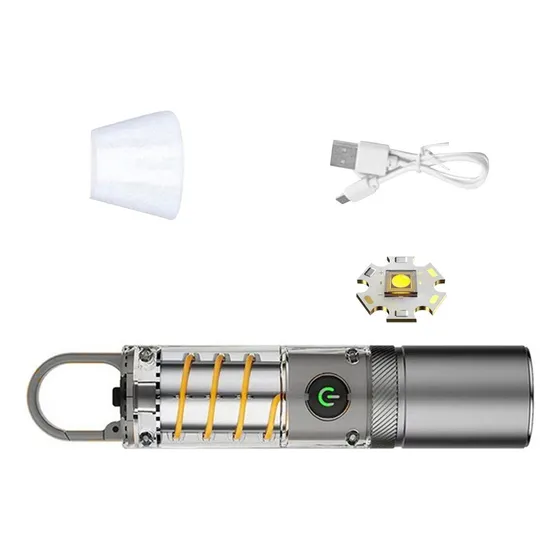 Linterna Led, Luz De Flash, Luz De Emergencia A Prueba De