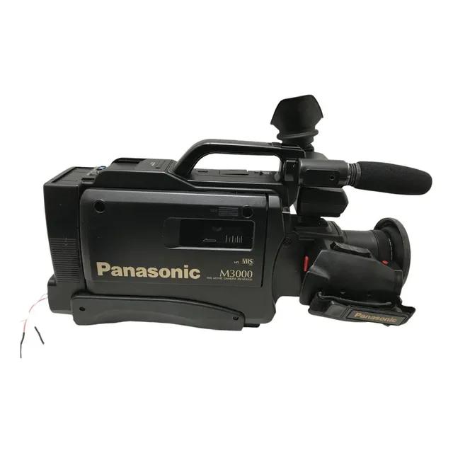 Video Cámara Decorativa Antigua Antiguedad Panasonic M3000 Negro