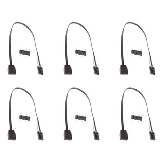 6x Adaptador Corsair Rgb De 4 Pinos Para Argb Padrão Argb De 6x Adaptador Corsair Rgb De 4 Pinos Para Argb Padrão Argb De