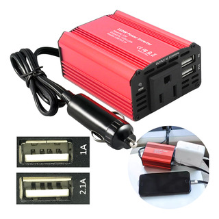 150w Automotriz Inversor De Corriente Coche 12v A 110v 150w Automotriz Inversor De Corriente Coche 12v A 110v