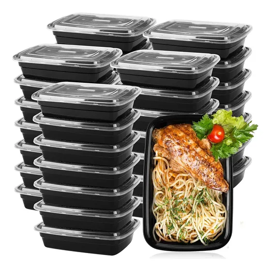 Bb 20pzs Contenedores For Alimentos Reutilizables,