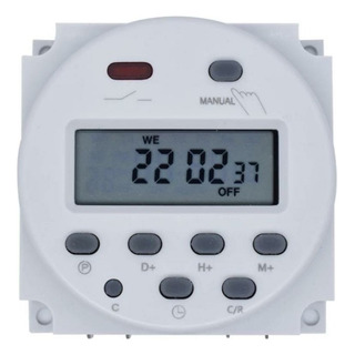 Timer Relé 24v Digital 16 Programações On/off 16a Ofa Amb. Timer Relé 24v Digital 16 Programações On/off 16a Ofa Amb.