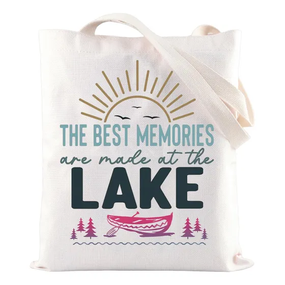 Bolsa Mano Para Amante Lago Regalo Vida Mejor Estan