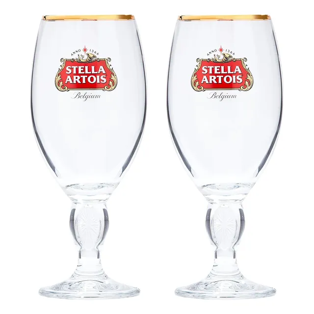 Stella Artois 2-pack Cáliz De Cristal Original, 33cl 2 Cu...