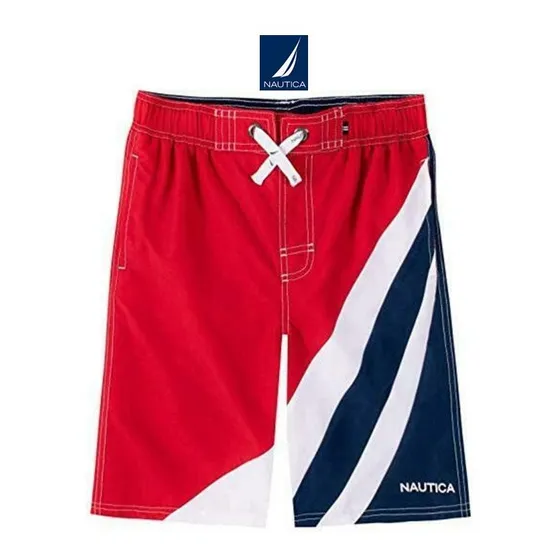 Traje De Baño Bermuda Niño Nautica - Tallas: 10/12  Y  14/16