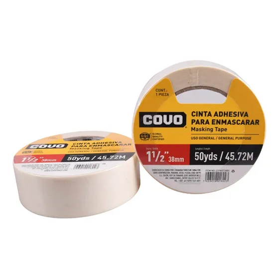 Tirro Blanco Para Enmascarar 38mm X 45.72mts Marca Covo
