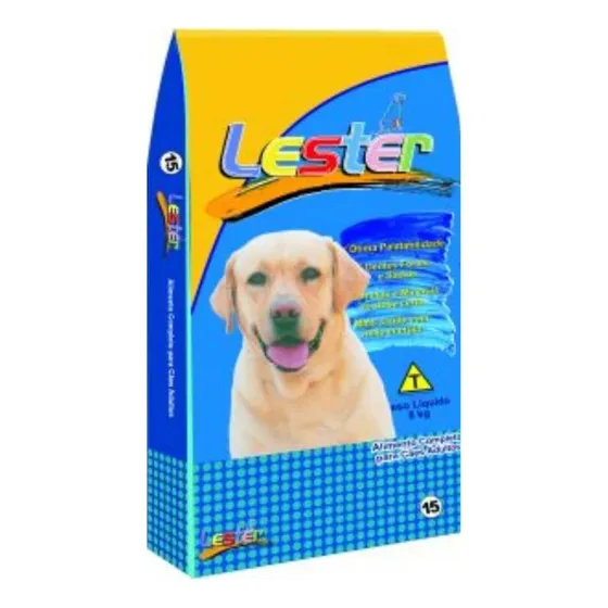Alimento Lester para cãe adulto sabor mix de 25 kg