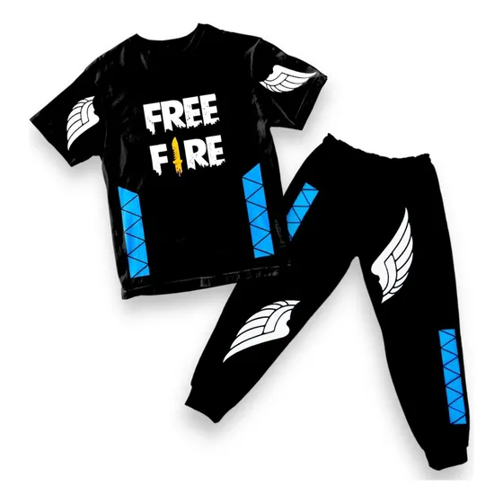 Conjunto De Free Fire Angelical 