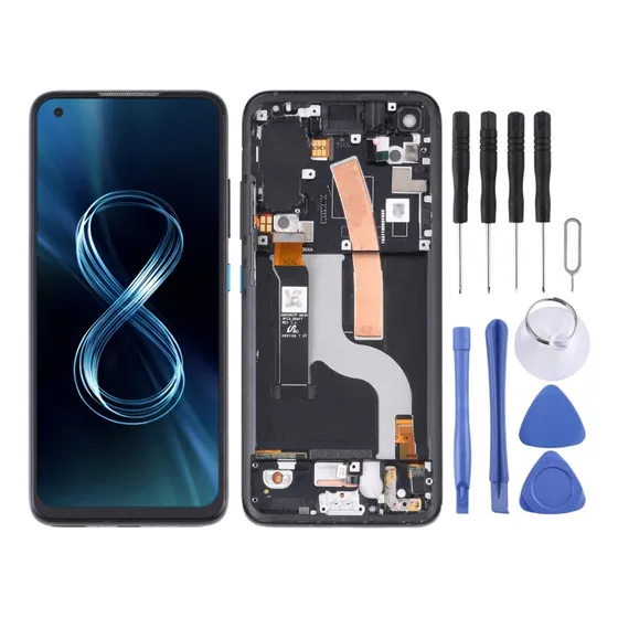 Jqpj Tela Lcd Amoled Para Asus Zenfone 8 Zs590ks