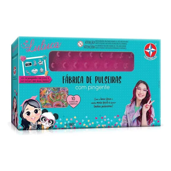 Fábrica De Pulseiras Da Luluca Com Pingentes - Estrela