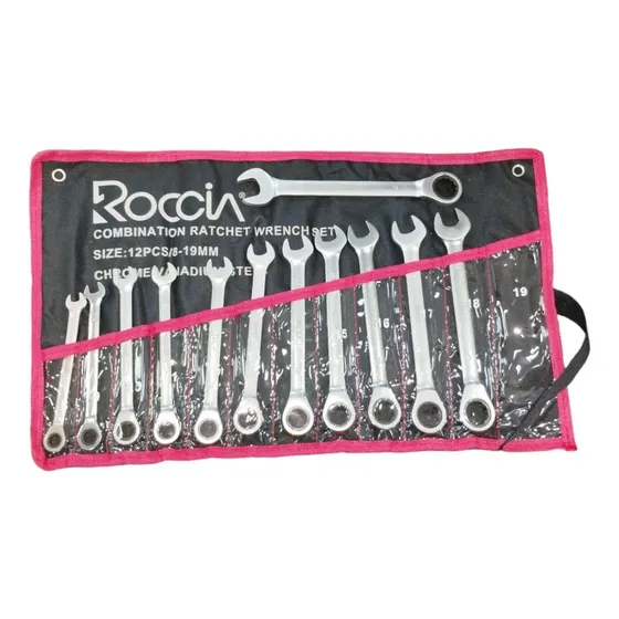 Juego De Llaves Inglesas Con Rachet 12pc Somos Tienda Física