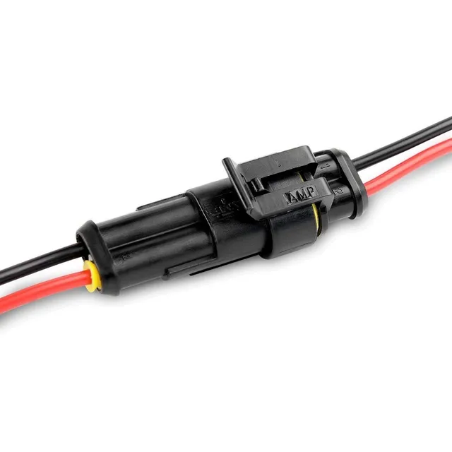 Conector Automotriz Universal 2 Pines Cable Impermeable 