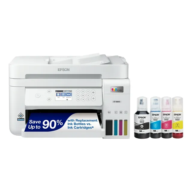 Impresora Epson Ecotank Multifuncional Et-3843 Con Wifi