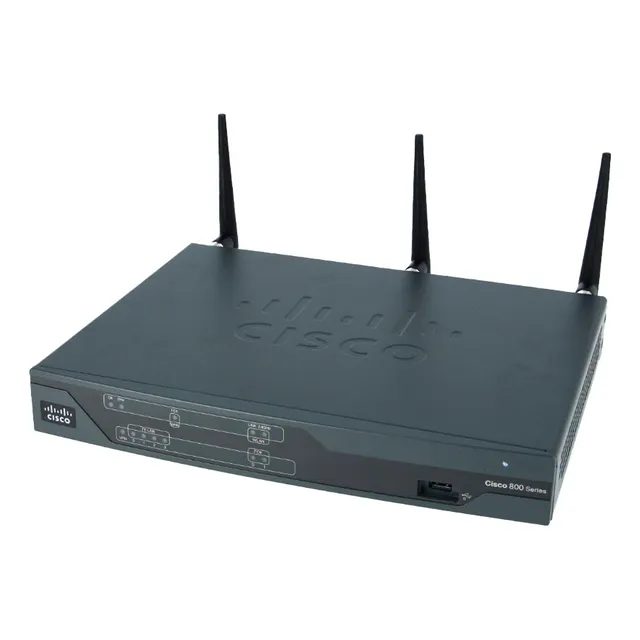 Router Isr Cisco Wireless C881w-a 1 Puerto Wan 4 Lan F.e Poe