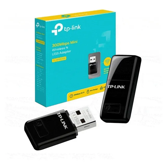 Mini Adaptador Usb Inalámbrico N De 300mbps Tl-wn823n