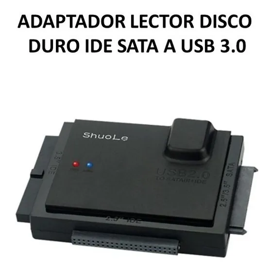 Adaptador Lector Disco Duro Ide Sata A Usb 3.0