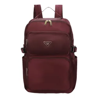 Bolsa Mochila Hazel Nylon Santino Vinho Sab410u08 Bolsa Mochila Hazel Nylon Santino Vinho Sab410u08