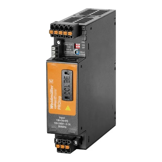 Pro Top1 72w 24v 3 Amperes Fuente De Poder Weidmuller 246685